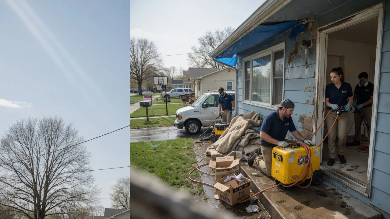 Basement Flood Cleanup in Aquilla, TX near me